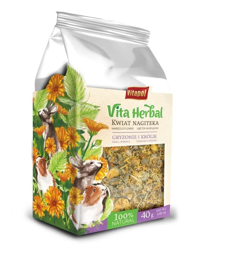 Vitapol Vita Herbal Kwiat Nagietka dla gryzoni i królika 40 g