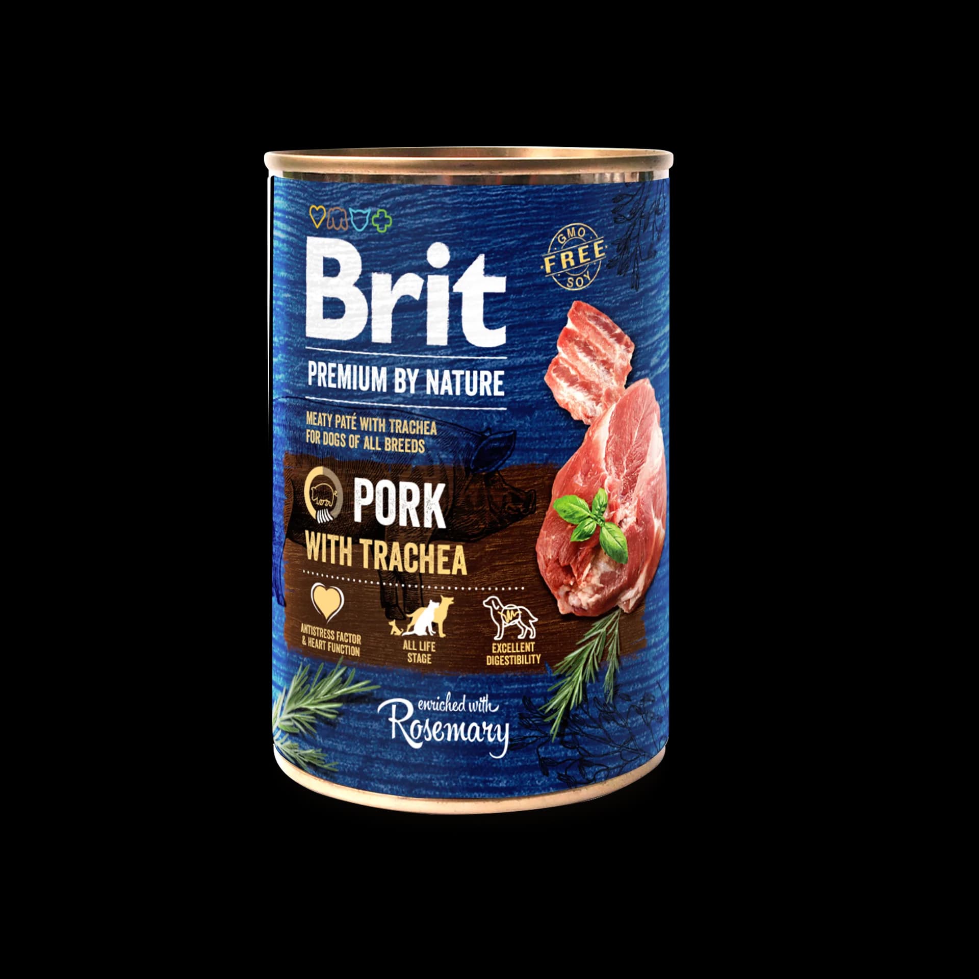 Brit Premium By Nature Pork with Trachea mokra karma dla psa z wieprzowiną i tchawicą 400 g