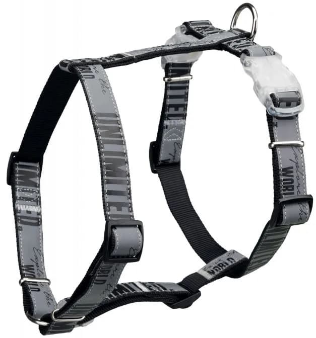 Trixie Szelki EXPLORE z lampką błyskową - różne rozmiary XS-S