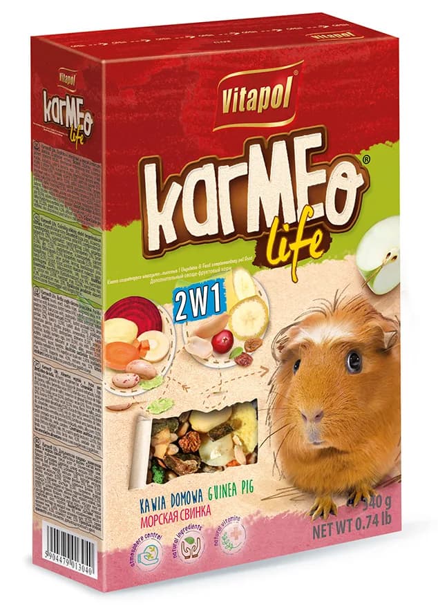 Vitapol Karma uzupełniająca warzywno-owocowa dla świnki morskiej 340 g