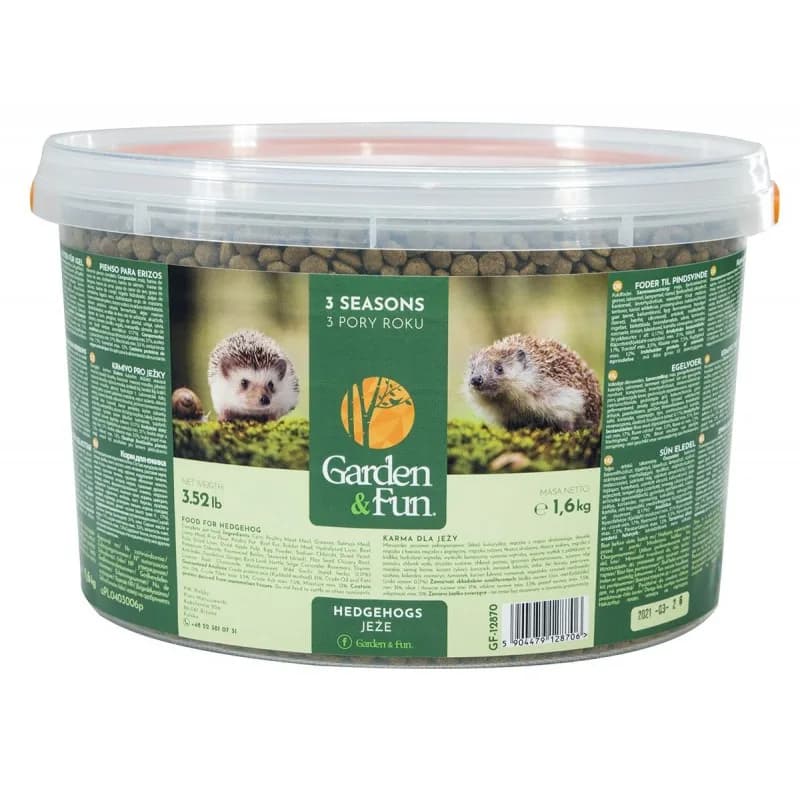 GARDEN & FUN Karma dla jeży wolnożyjących 1,6 kg
