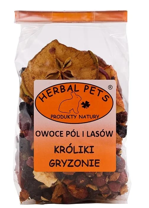 Owoce pól i lasów 100g - uzupełniająca karma dla gryzoni Herbal Pets