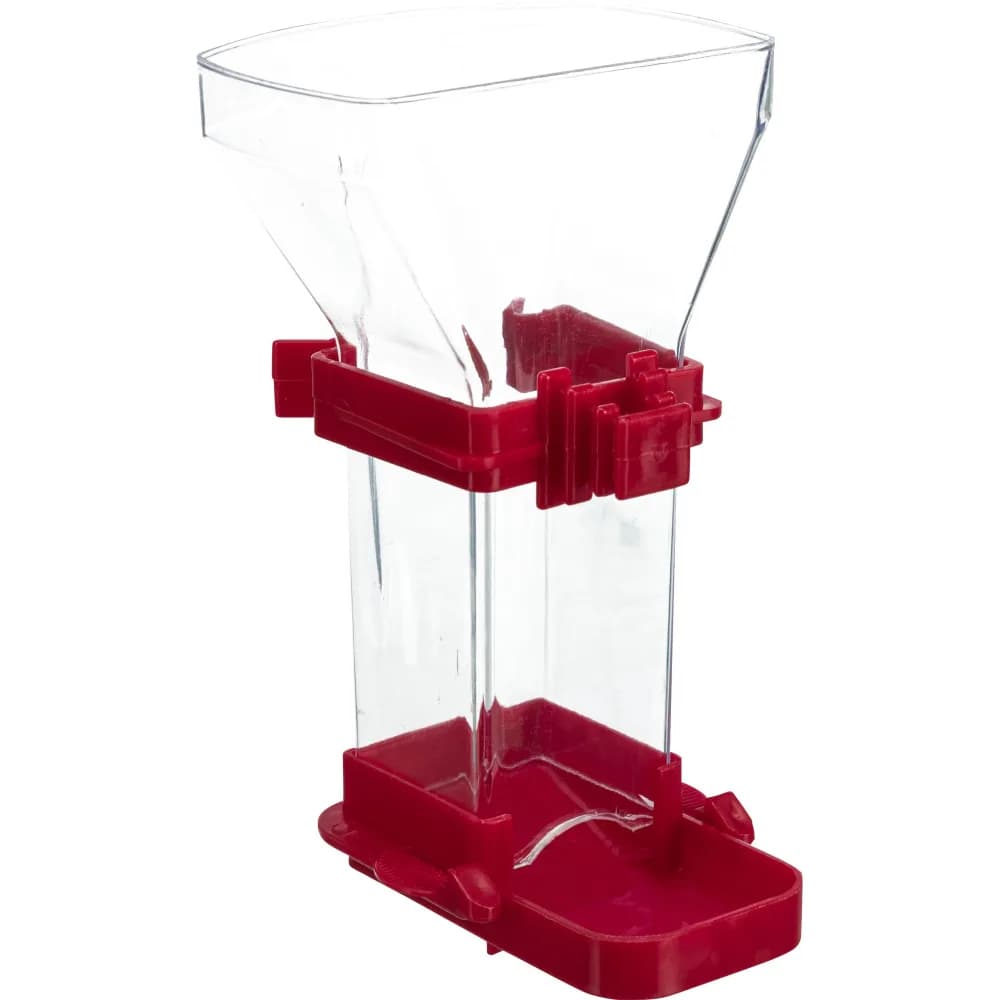 Karmidło zasypowe dla ptaków różne kolory 0,15 l/12 cm