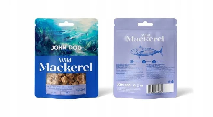 John Dog Wild Fish Przysmak treningowy dla psa makrela 100 g