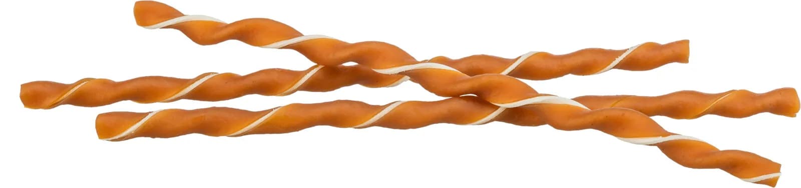 Trixie Twisters, przysmak, dla psa, skóra surowa pokryta kurczakiem, 34 cm/40 g, 50 szt/OPAK