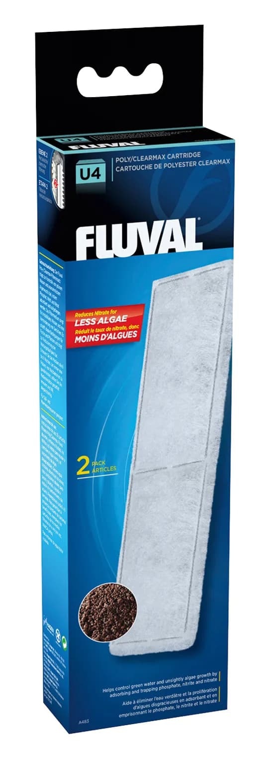 Fluval Poly Max wkład filtracyjny do filtrów U2 U3 i U4 2 szt.