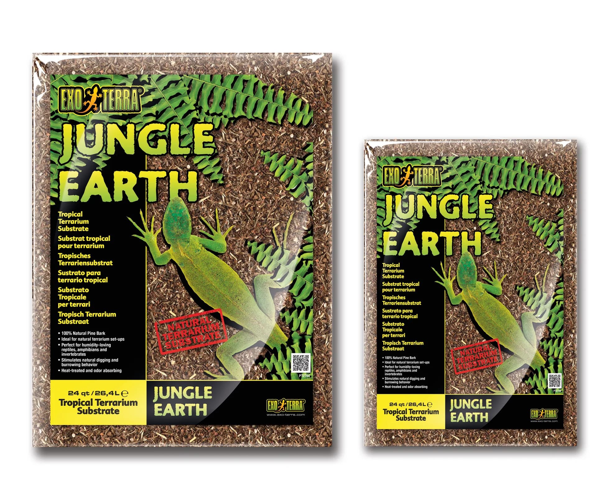 Hagen Podłoże do terrarium Jungle Earth - różna pojemność 26,4 l