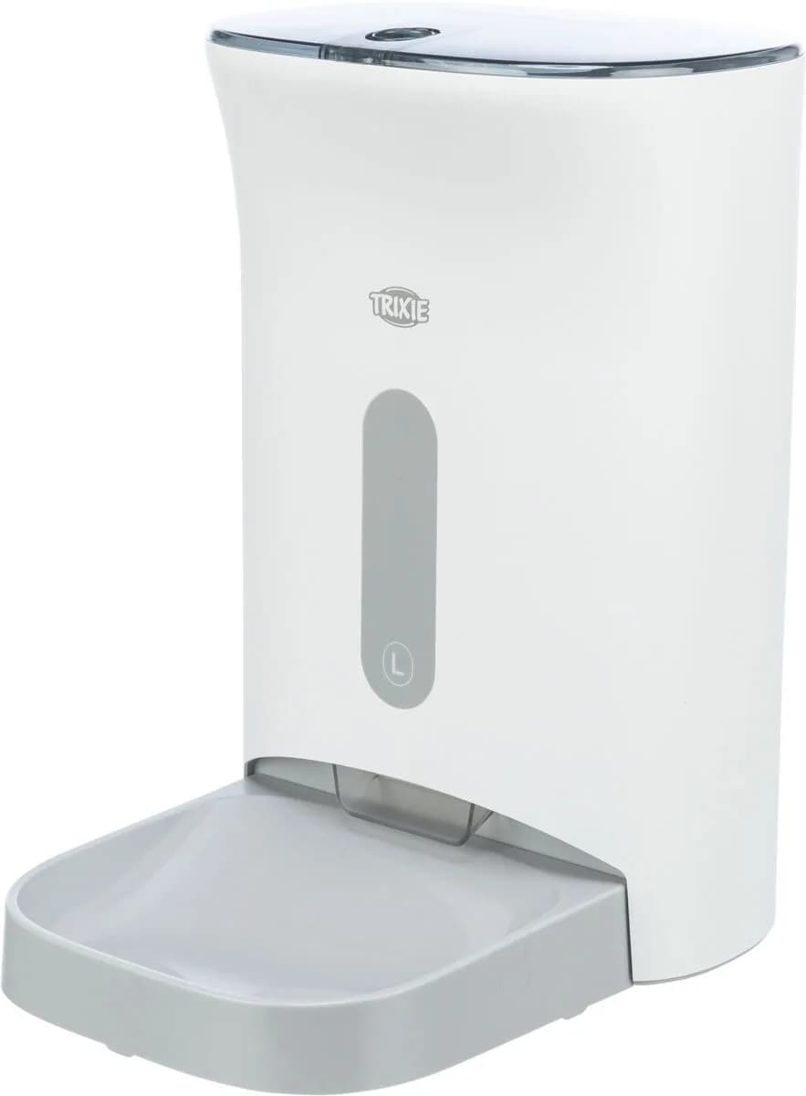 Trixie TX8 2,0, karmidło automatyczne, białe/szare, 4,5 l/24 × 38 × 19 cm