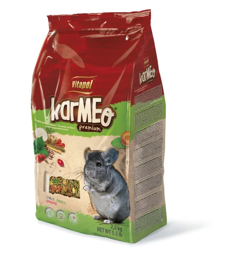Vitapol Karmeo Karma pełnoporcjowa dla szynszyli 2,5 kg