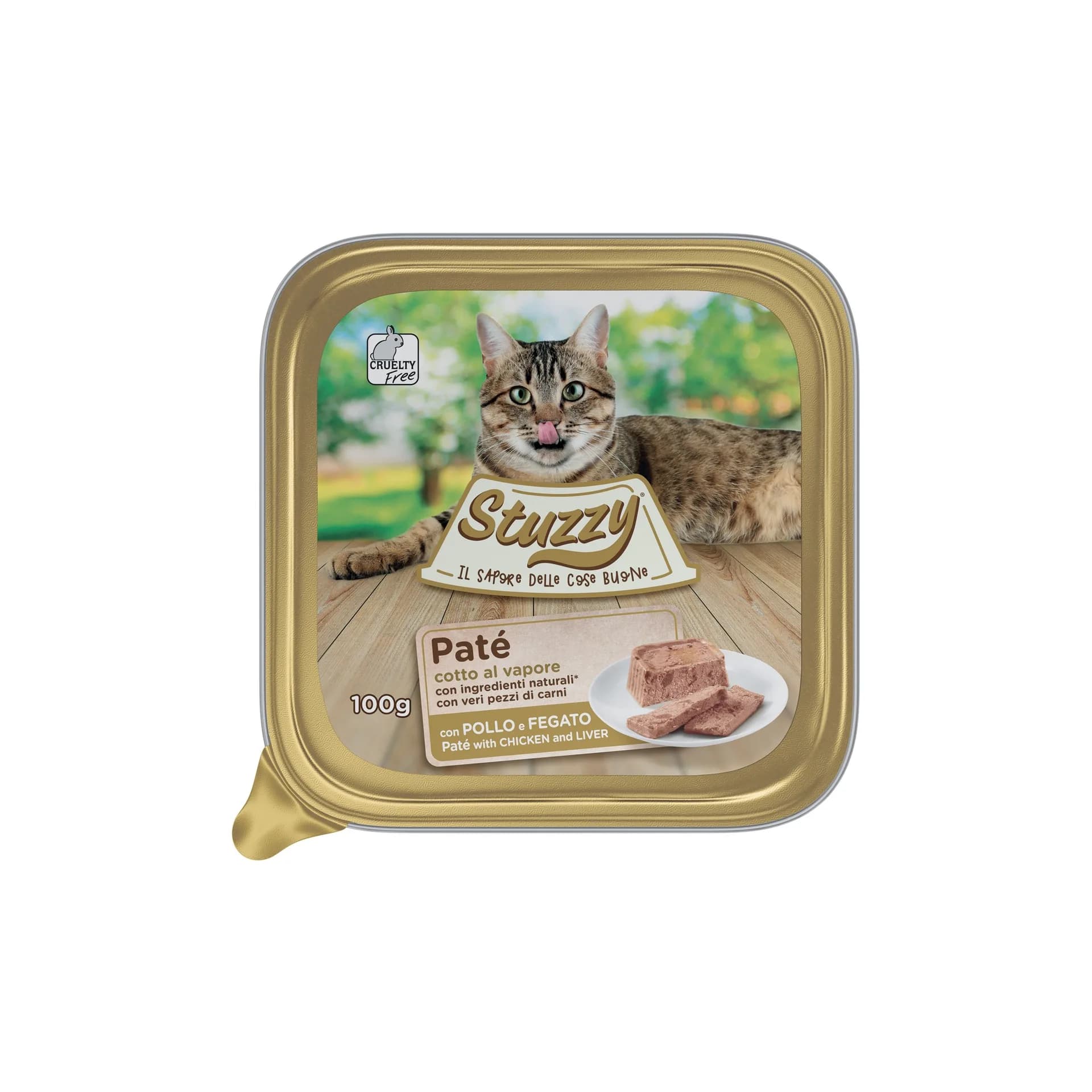 Stuzzy Pate karma mokra dla kota o smaku kurczak z wątróbką 100 g