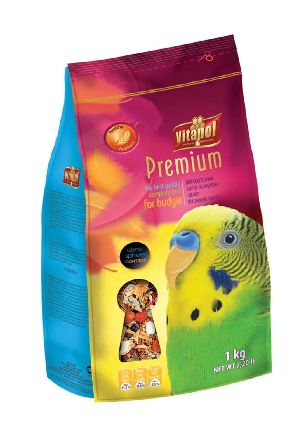 Vitapol Karma PREMIUM dla papużki falistej 1 kg