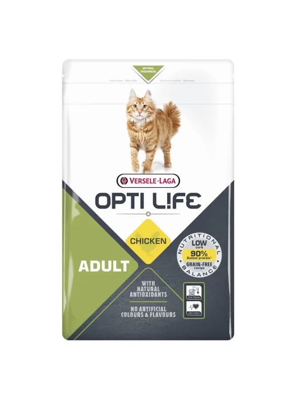 Opti Life Cat Adult Chicken karma dla kotów dorosłych - 1/2,5/7,5 kg 1 kg