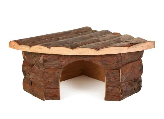 Domek drewniany dla gryzoni Jesper 21 × 10 × 15/15 cm