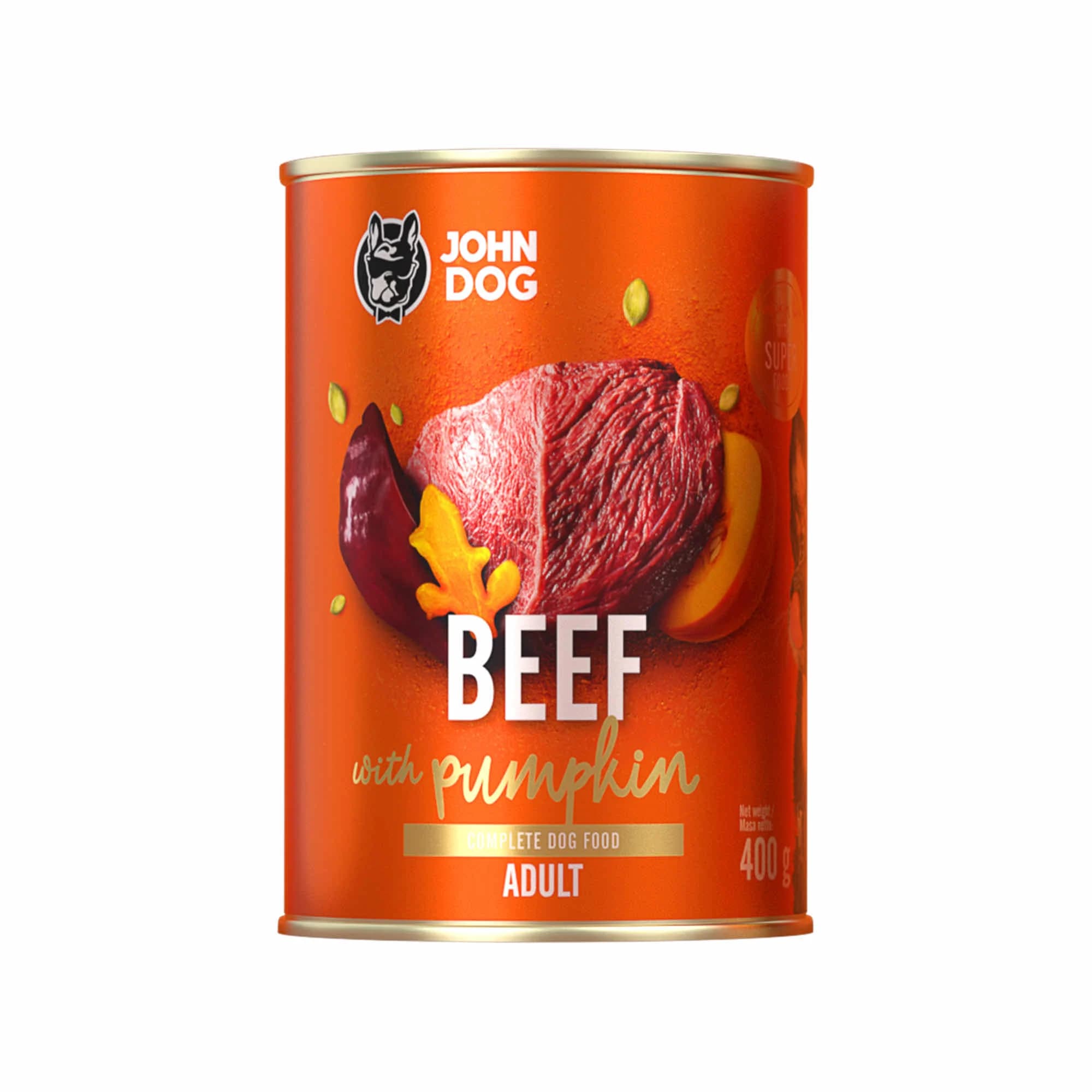 John Dog PUMPKIN DOROSŁY Wołowina z dynią 400 g