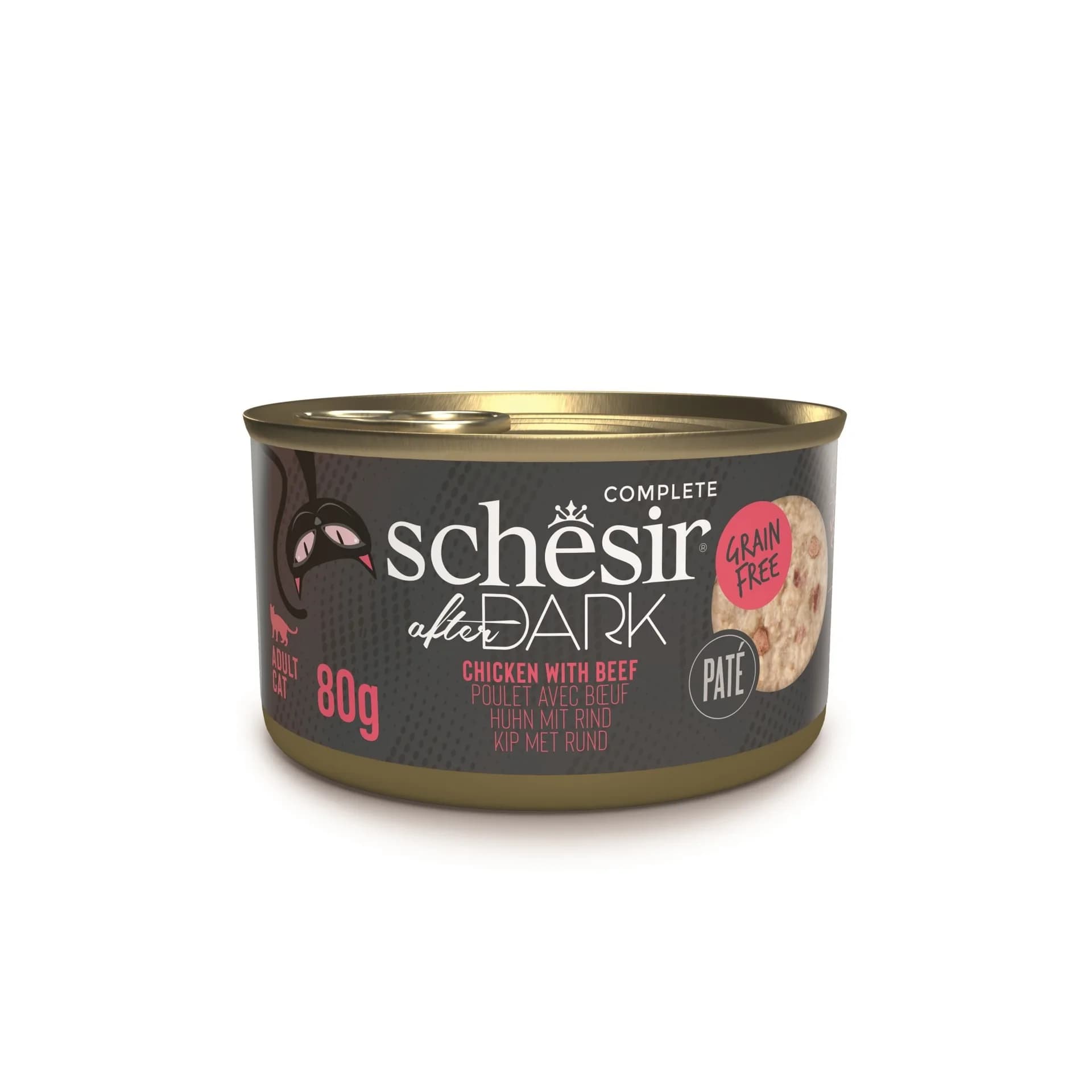Schesir After Dark karma mokra dla kota kurczak z wołowiną 80 g