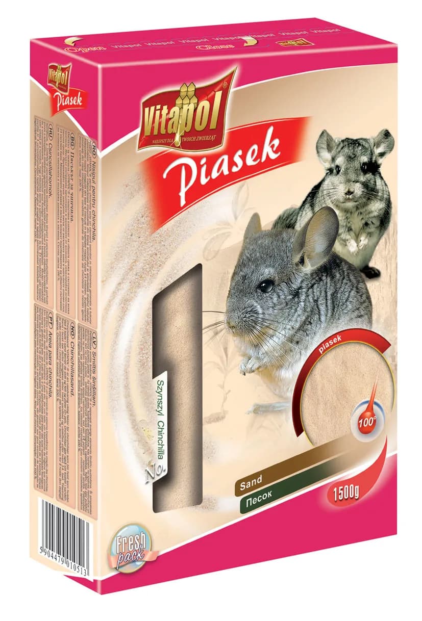 Vitapol Piasek dla szynszyli - różna waga 1,5 kg