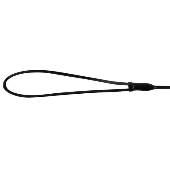 Trixie Smycz Active czarna XS–XL wysoka jakość skóry 1.60 m/ø 4 mm