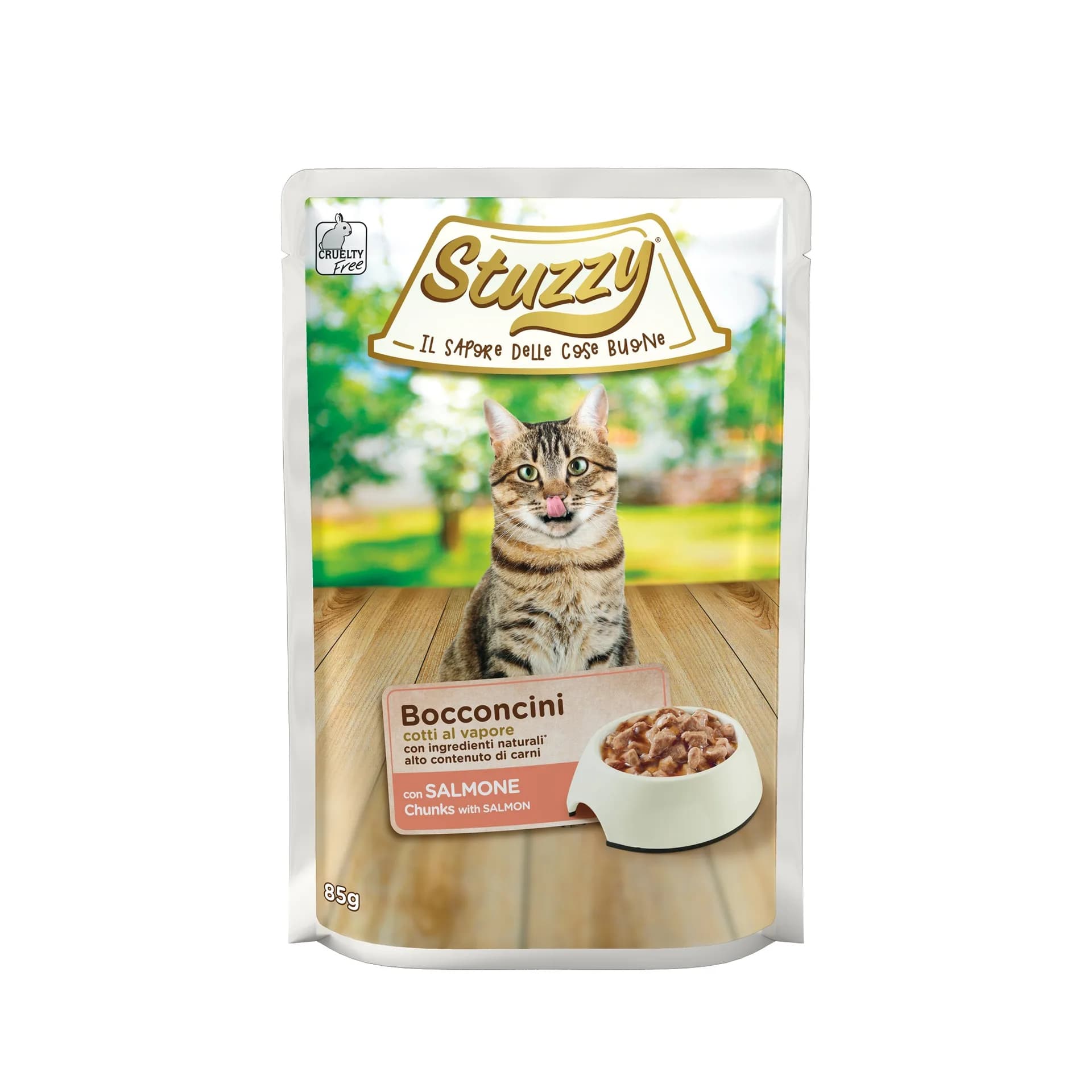 Stuzzy Bocconcini karma mokra dla kota o smaku łosoś w sosie 85 g