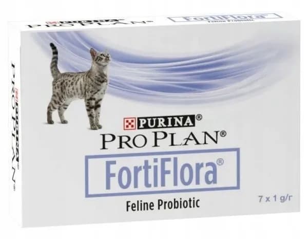 PRO PLAN Veterinary Diets FortiFlora Probiotic Complement Suplement uzupełniający dla kotów 30 / 7 g 7 g