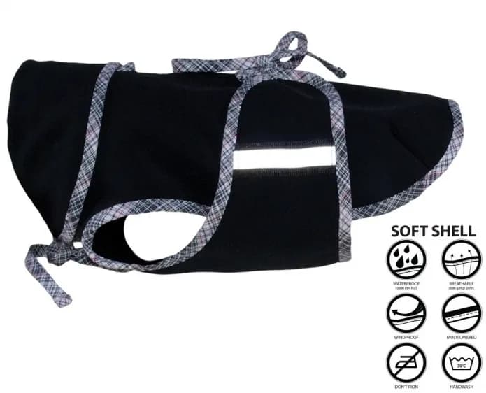 Grande Finale Derka czarna Softshell