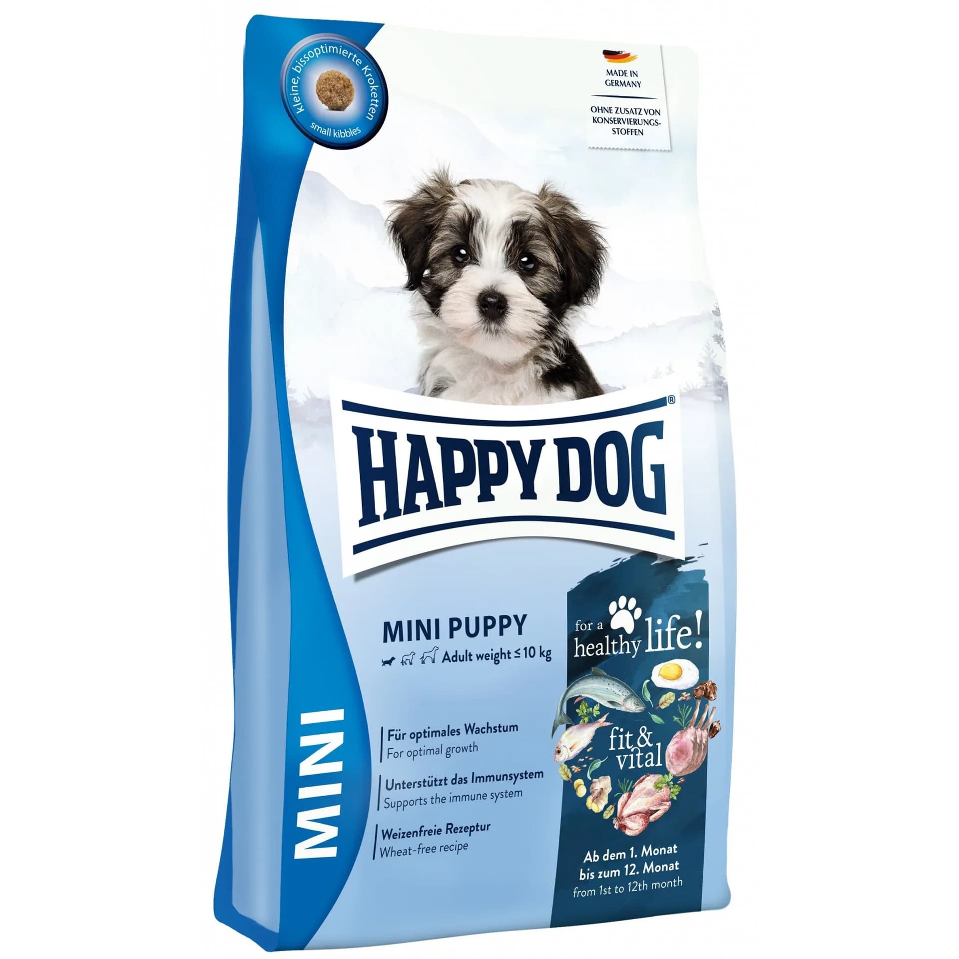 Happy Dog Fit&Vital Mini Puppy sucha karma dla szczeniąt 10 kg