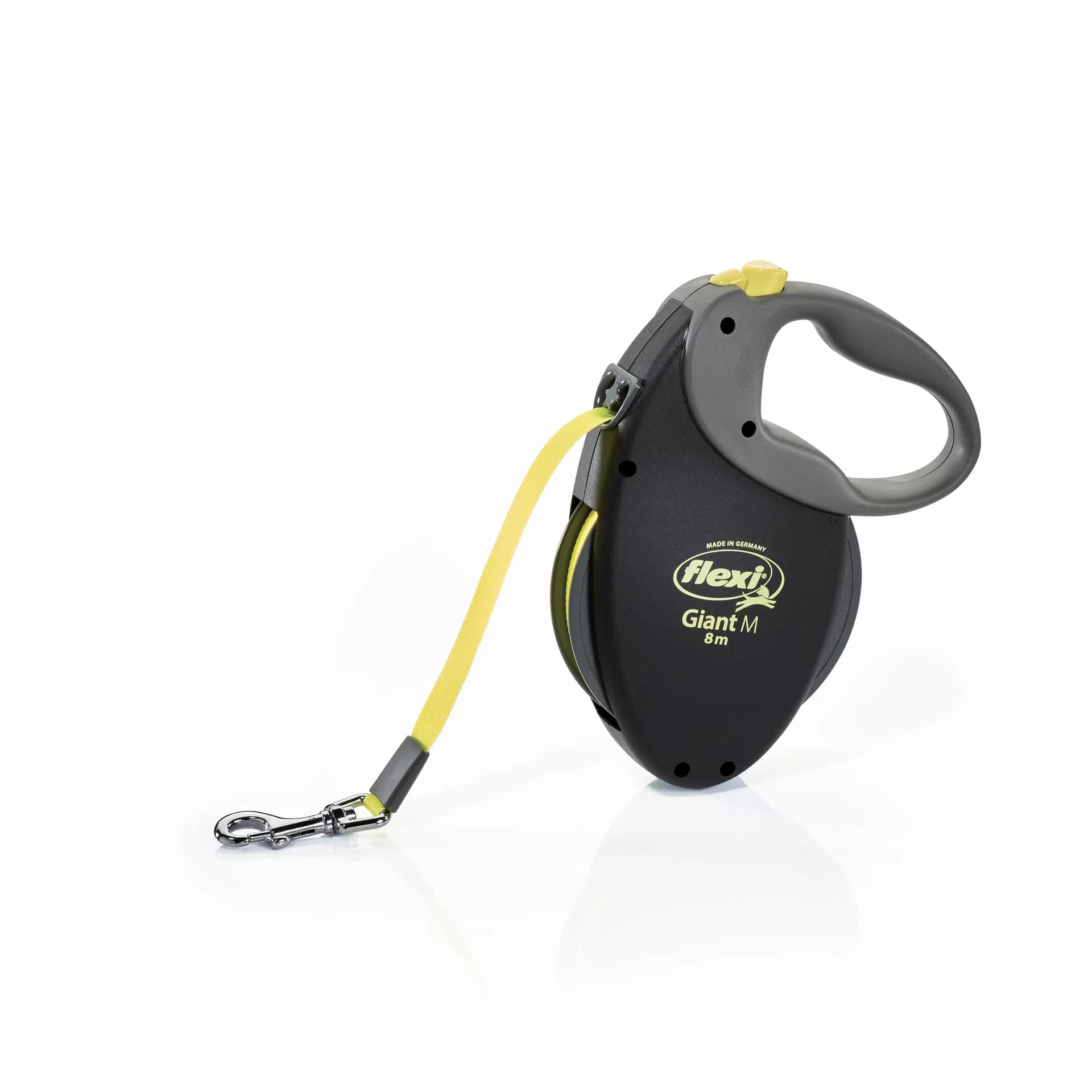 Flexi Giant Smycz automatyczna neon dla dużego psa 8 m/10 m do 50 kg