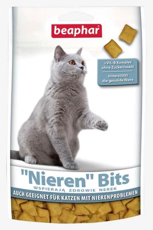 Beaphar Nieren Bits 150 g - przysmak dla kotów wspomagający funkcję nerek