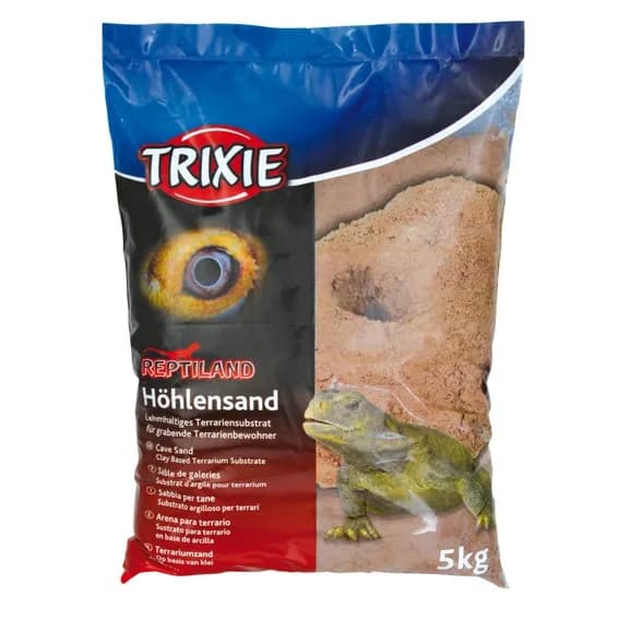Piasek jaskiniowy do terarrium