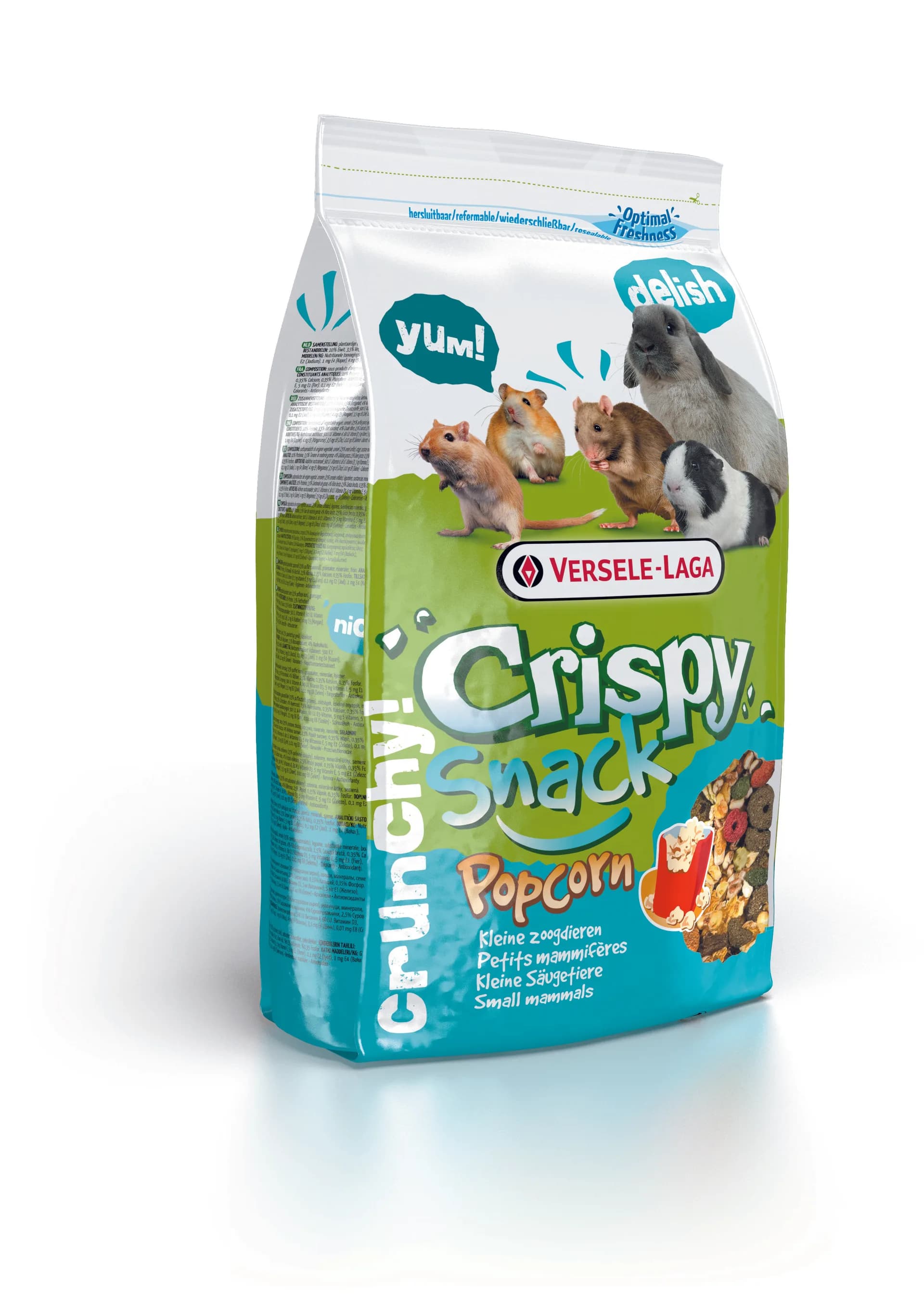Versele Laga Crispy Snack Popcorn mieszanka uzupełniająca z popcornem dla gryzoni