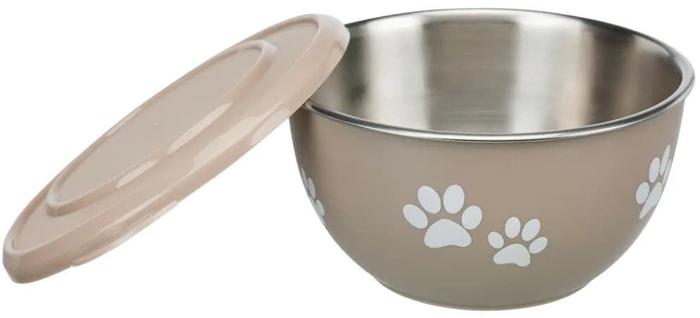 Trixie Miska ze stali nierdzewnej Fresh Feed z pokrywką - różne rozmiary 900 ml
