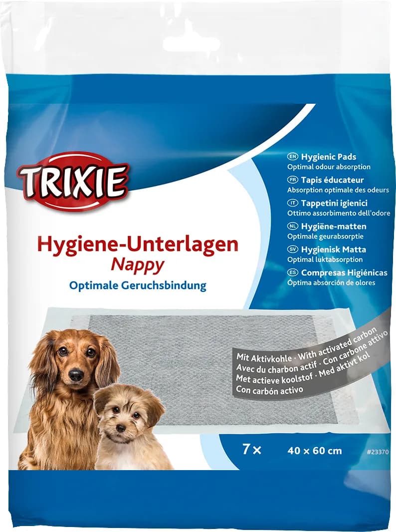 Trixie Podkład higieniczny dla szczeniąt 40 × 60 cm z węglem aktywnym 7 szt