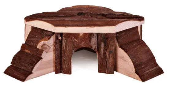 Drewniany domek dla gryzoni Thordis 21 × 7 × 19/19 cm