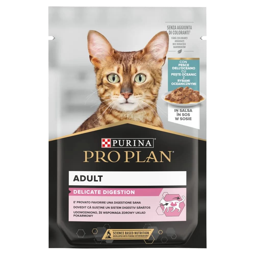 Purina PRO PLAN Delicate z rybą dla kota