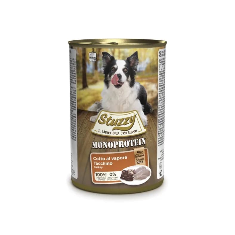 Stuzzy Monoprotein puszka hipoalergiczna z indykiem 400 g
