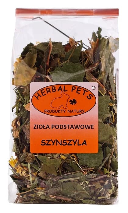 Zioła podstawowe 100g - uzupełniająca karma dla szynszyli Herbal Pets