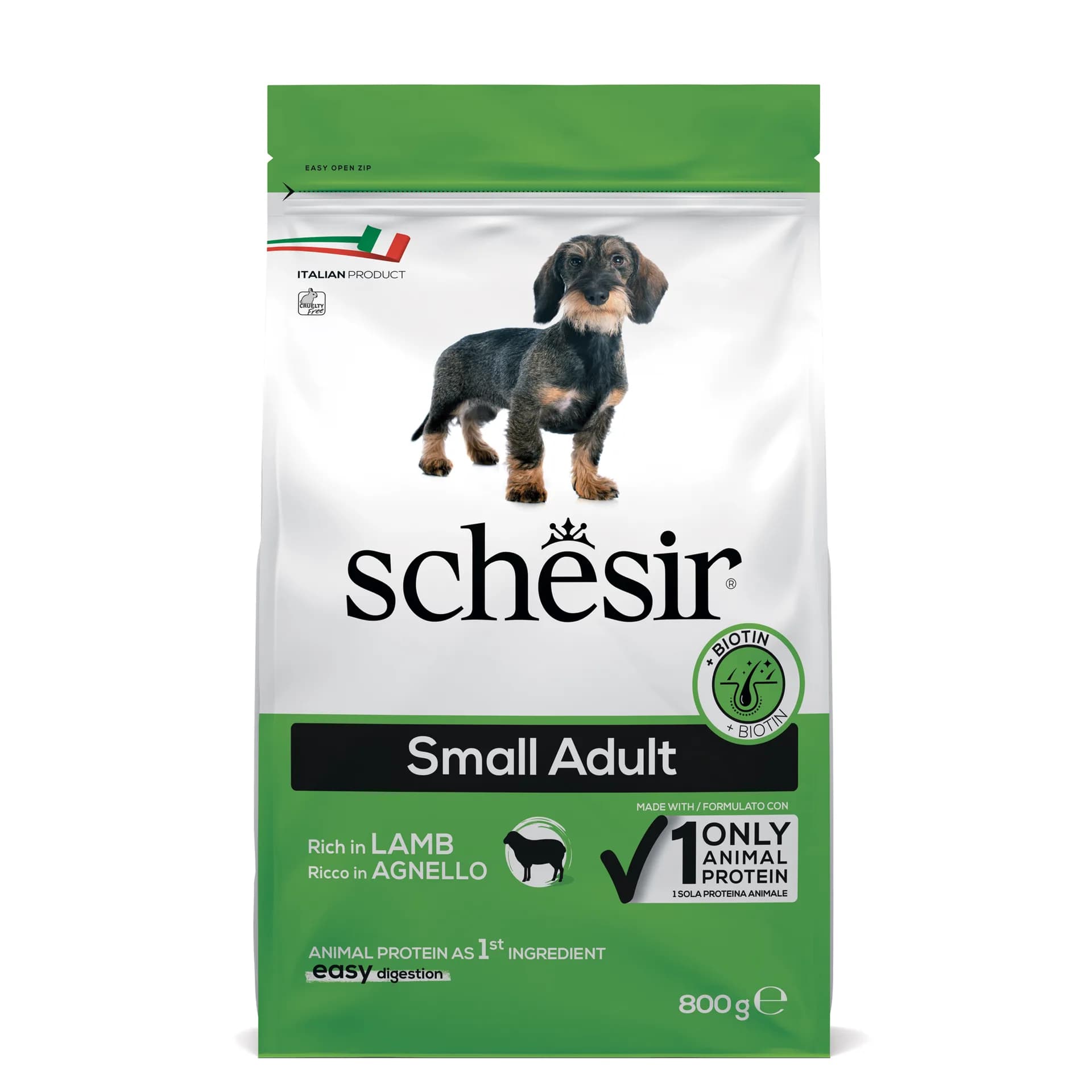 Schesir Original Small Adult with Lamb karma sucha z jagnięciną dla dorosłych psów małych ras