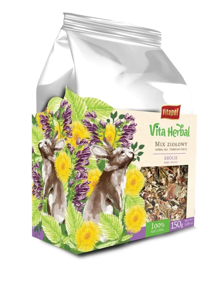 Vitapol Vita Herbal Mix Ziołowy dla królika 150 g