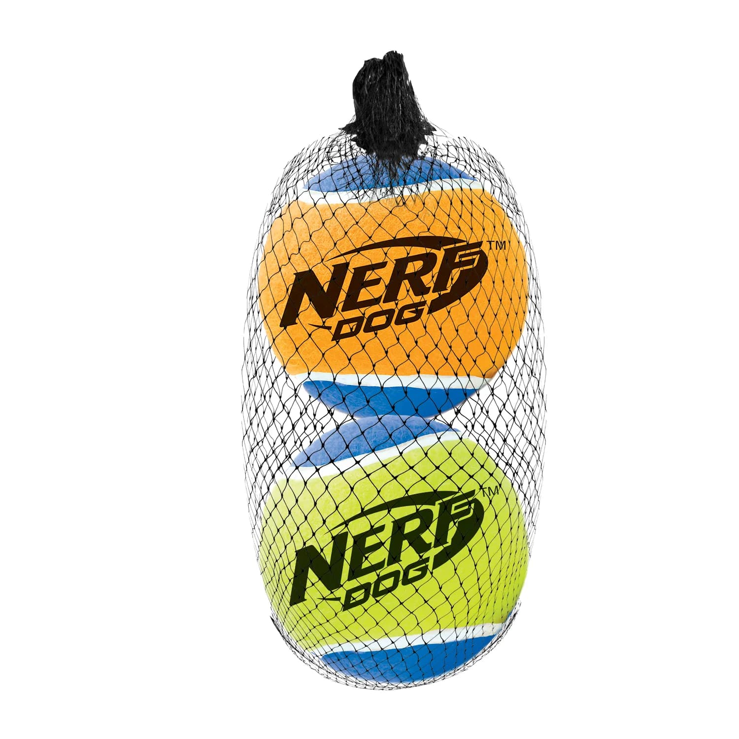 Piszcząca piłka tenisowa NERF dla psa - L (2 szt.)