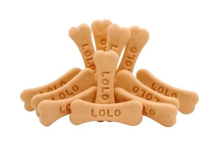 Lolo Pets CIASTKA DLA PSA Kości L 3 kg - różne smaki Warzywny