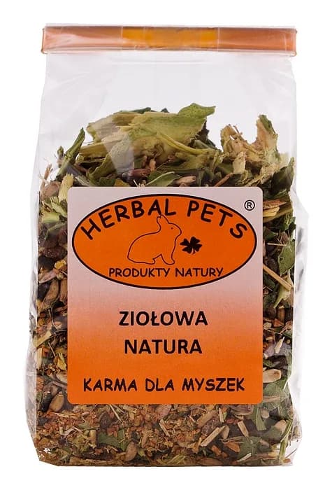 Ziołowa natura 150g - uzupełniająca karma dla myszy i myszoskoczków Herbal Pets
