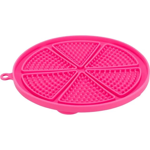 Trixie Miska mata na przysmaki Lick'n'Snack dla psa różowa z przyssawkami 18 cm