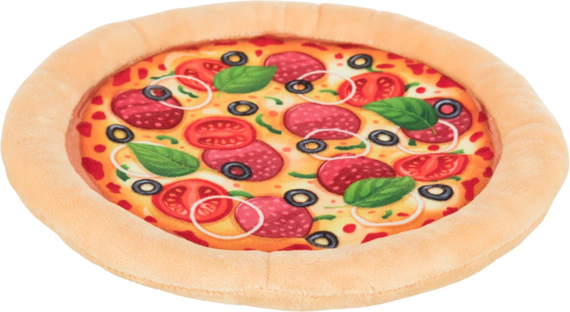Trixie Pizza zabawka dla psa plusz 26 cm szeleszcząca