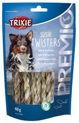 PREMIO - Sushi Twisters z ryby - light - 60 g