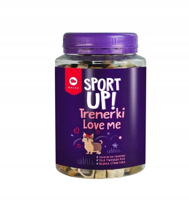 MACED Przysmaki Treningowe dla Psa SPORT UP! Trenerki Love Me 300 g