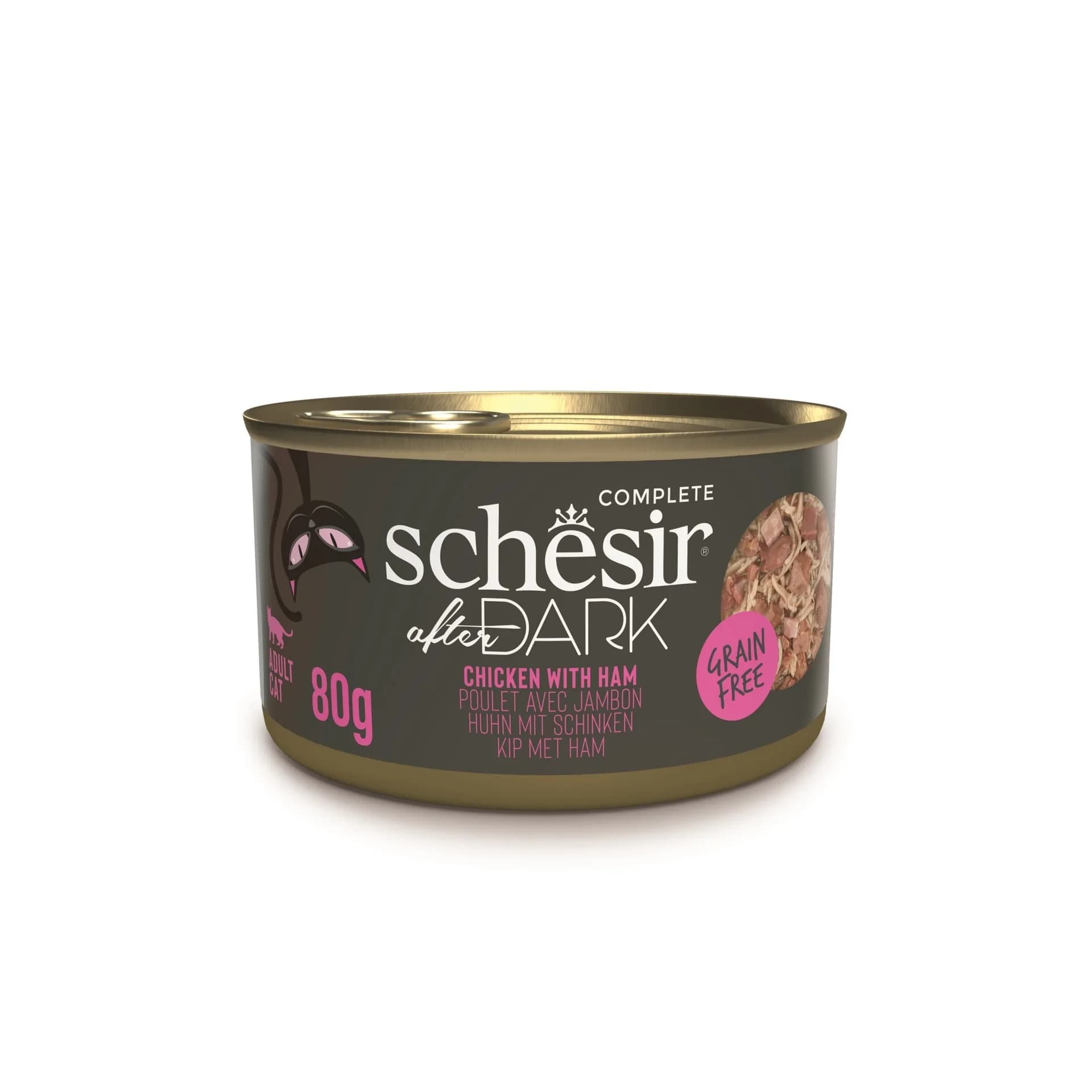 Schesir After Dark karma mokra dla kota kurczak w bulionie 80 g