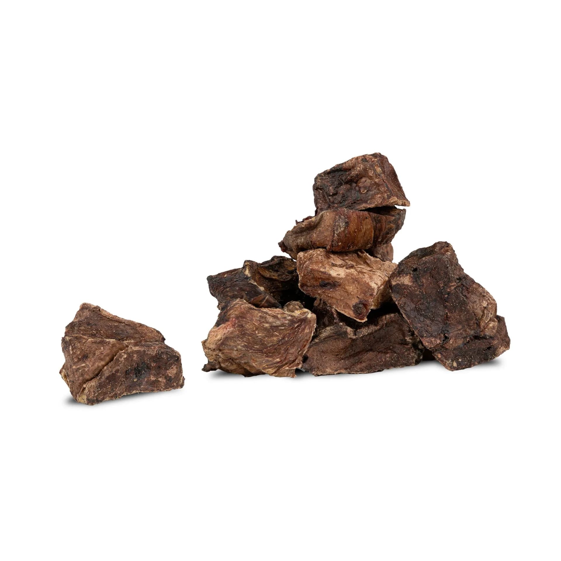 Puzzo Snack przysmak dla psa płucka wołowe kostki około 3-4 cm 150 g