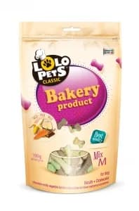 Lolo Pets CIASTKA DLA PSA KOŚCI W FOLII DOYPACK 350 g