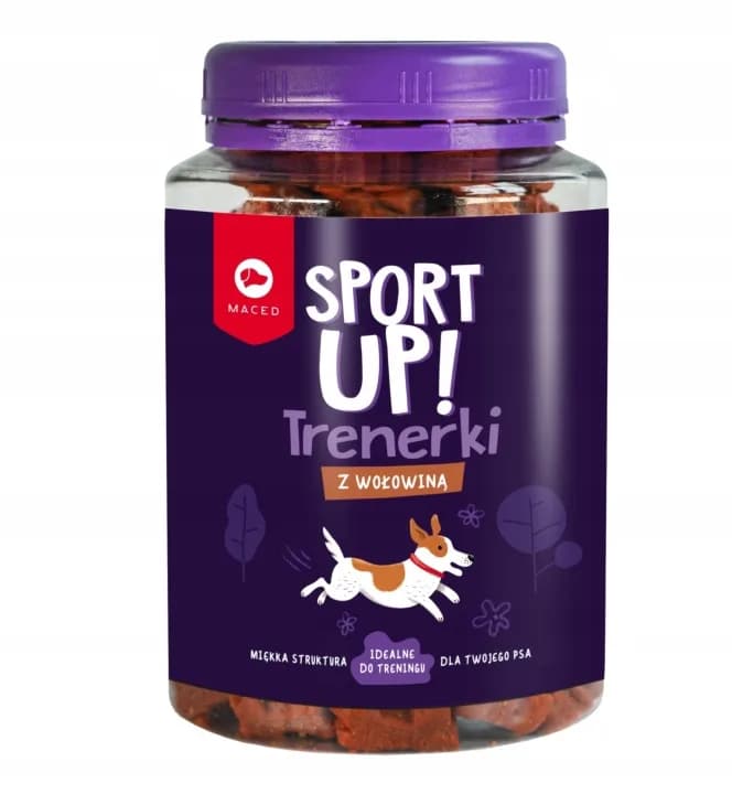 Maced Sport Up! Trenerki Przysmaki Treningowe z Wołowiną 300 g