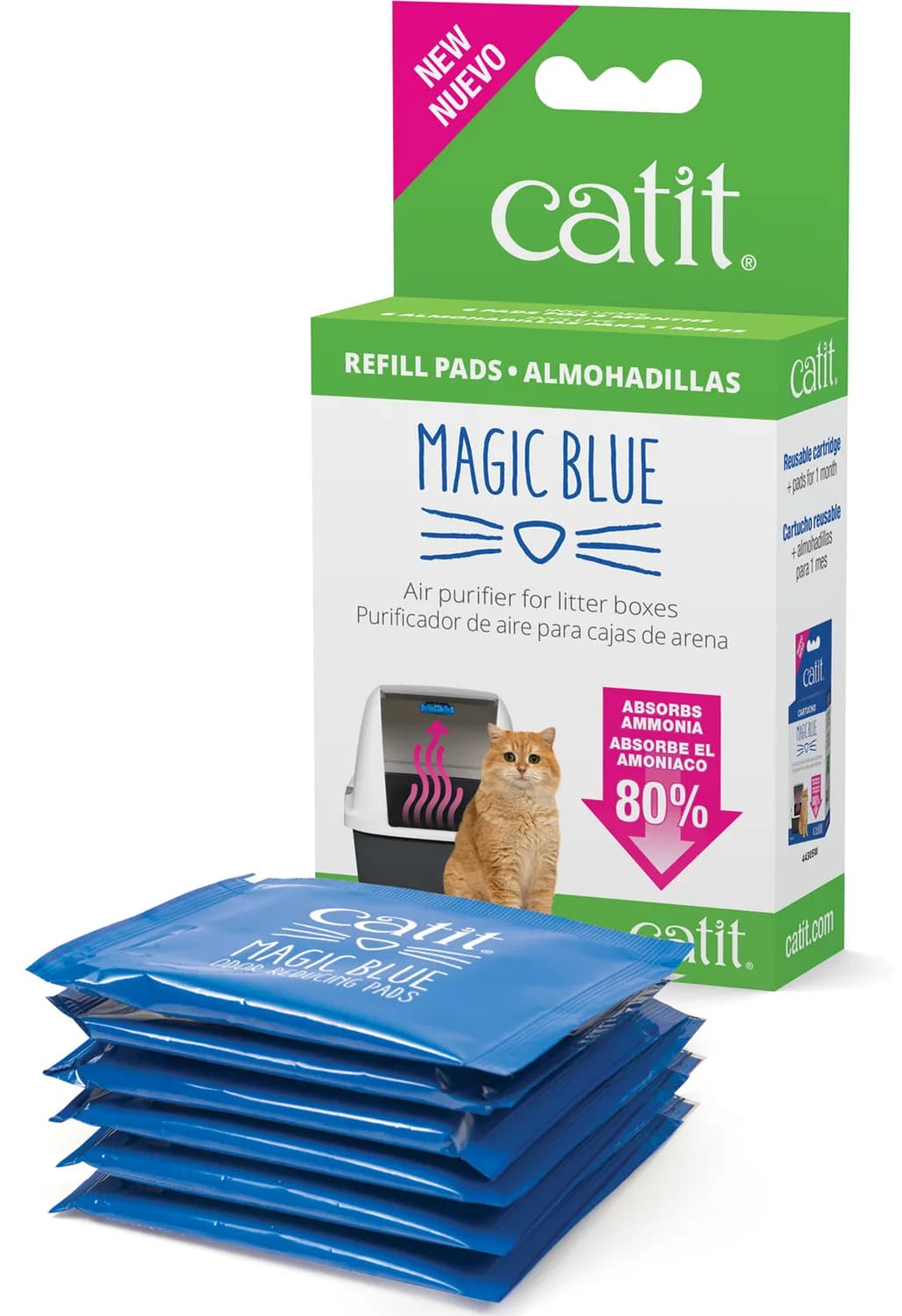 Hagen Zestaw uzupełniający Catit Magic Blue do filtra powietrza