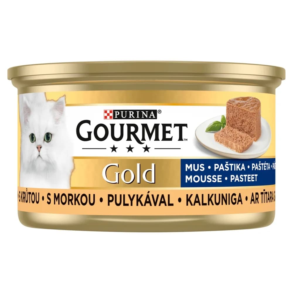 Purina Gourmet Gold mus z indykiem 85 g